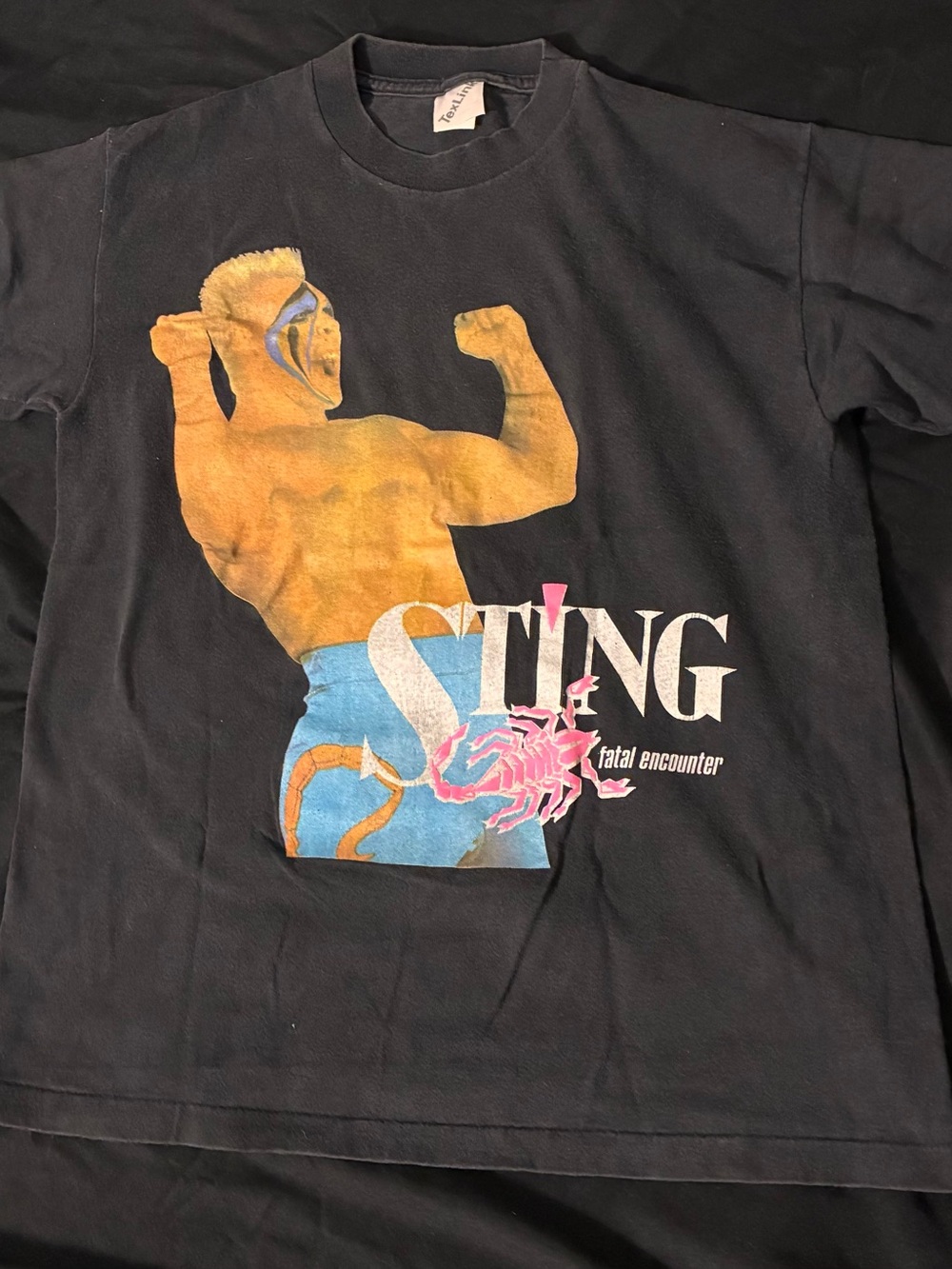 WCW Vintage STING Wrestling Tee Shirt